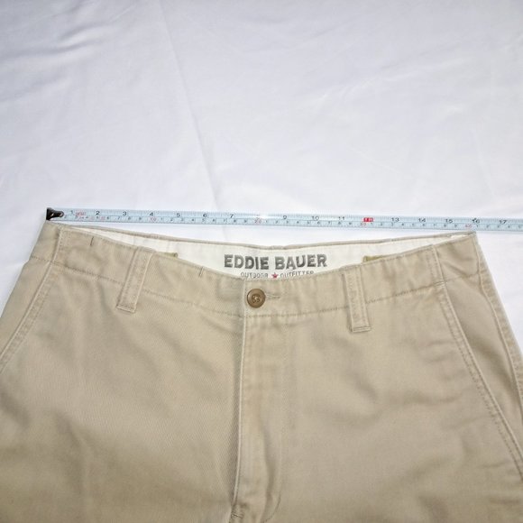 Eddie Bauer Relaxed Fit Khaki Pants - Picture 3 of 4
